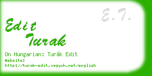edit turak business card